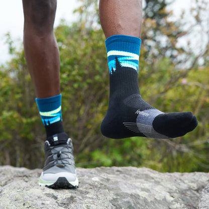 Feetures Trail Max Cushion Mini-Crew - Ignite