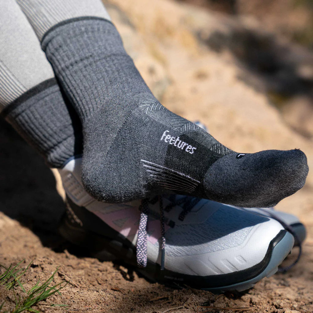 Feetures Trail Max Cushion Mini-Crew - Ignite