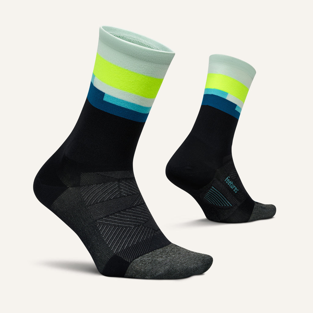 Feetures Elite Ultra Light Cushion Mini-Crew - Illuminate