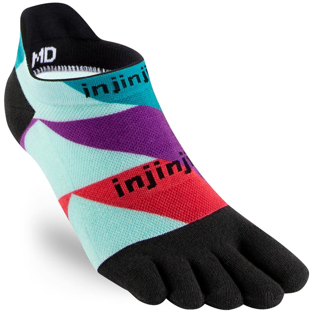 SALE - Injinji RUN Lightweight No-Show Running Socks
