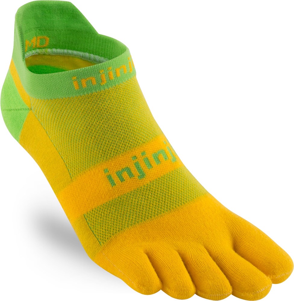 SALE - Injinji RUN Lightweight No-Show Running Socks