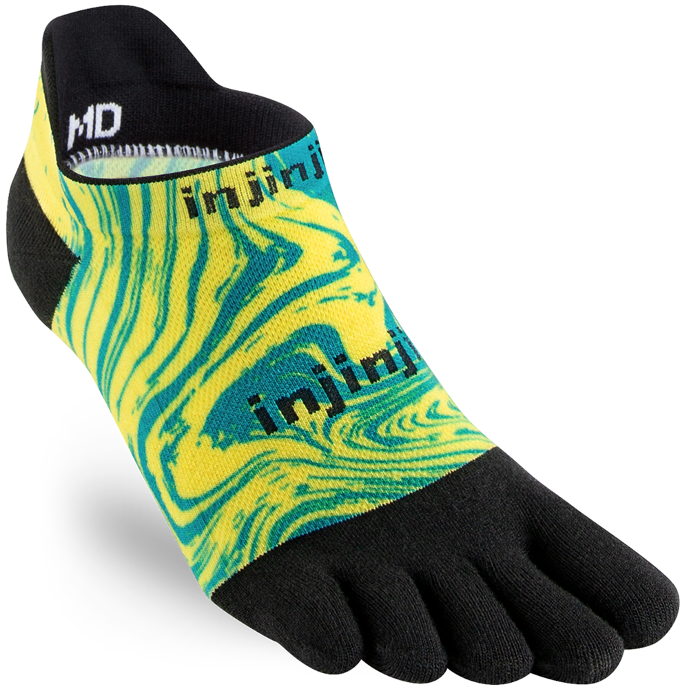 SALE - Injinji RUN Lightweight No-Show Running Socks