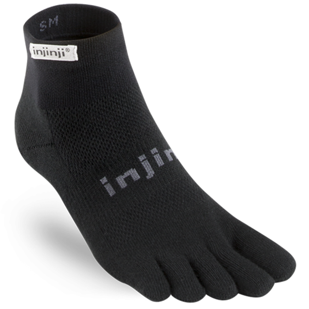 Injinji RUN Original Weight Mini-Crew Running Socks