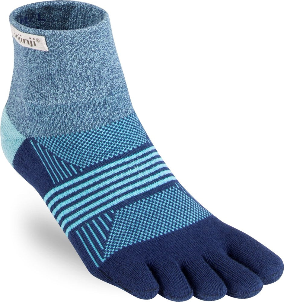 Injinji TRAIL Women&#39;s Specific Midweight Mini-Crew Running Socks