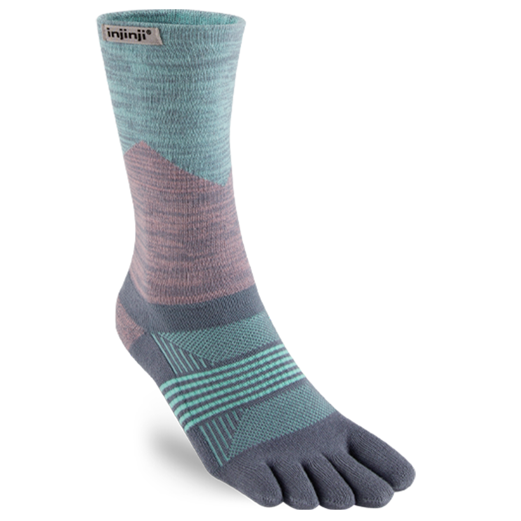 Injinji TRAIL Women&#39;s Specific Midweight Crew Running Socks