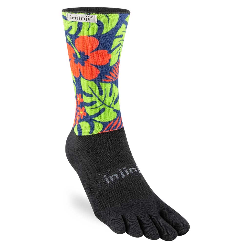 Injinji Spectrum TRAIL Midweight Crew Running Socks