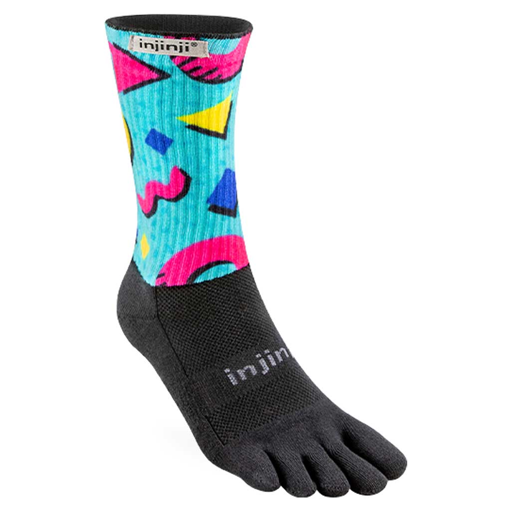 Injinji Spectrum TRAIL Midweight Crew Running Socks