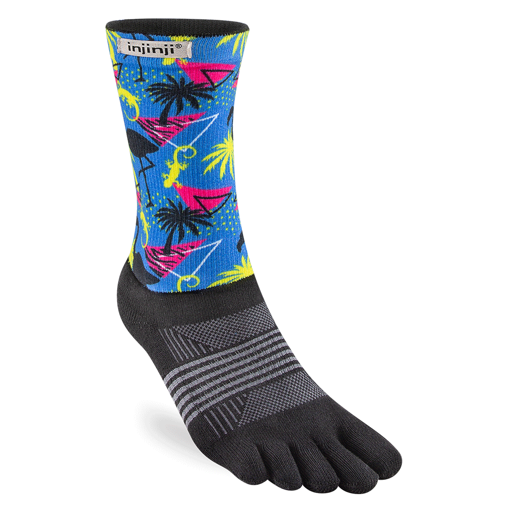 Injinji TRAIL Women&#39;s Specific Midweight Crew Running Socks