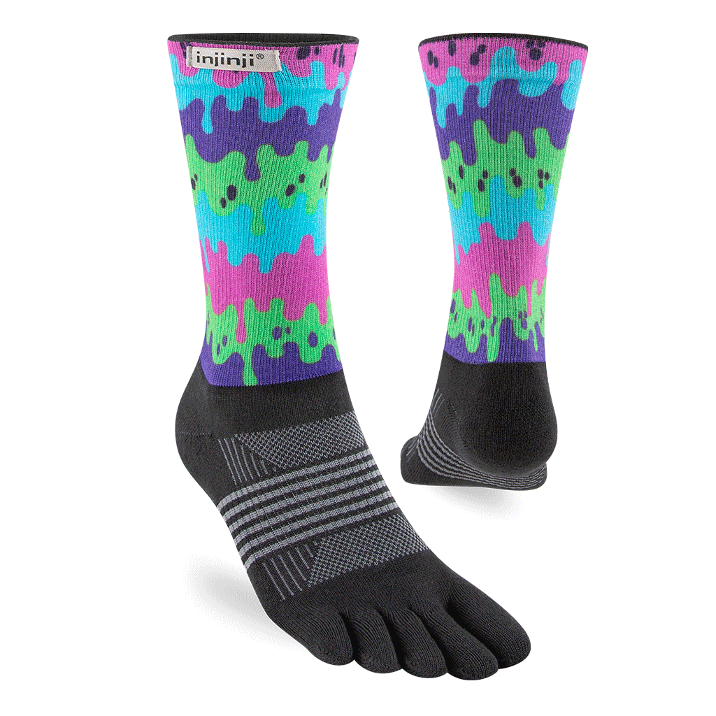 Injinji TRAIL Women&#39;s Specific Midweight Crew Running Socks