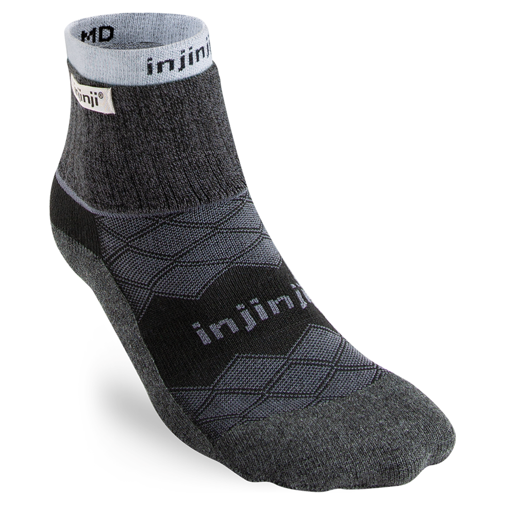 Injinji RUNNER + LINER Mens Mini-Crew Running Socks