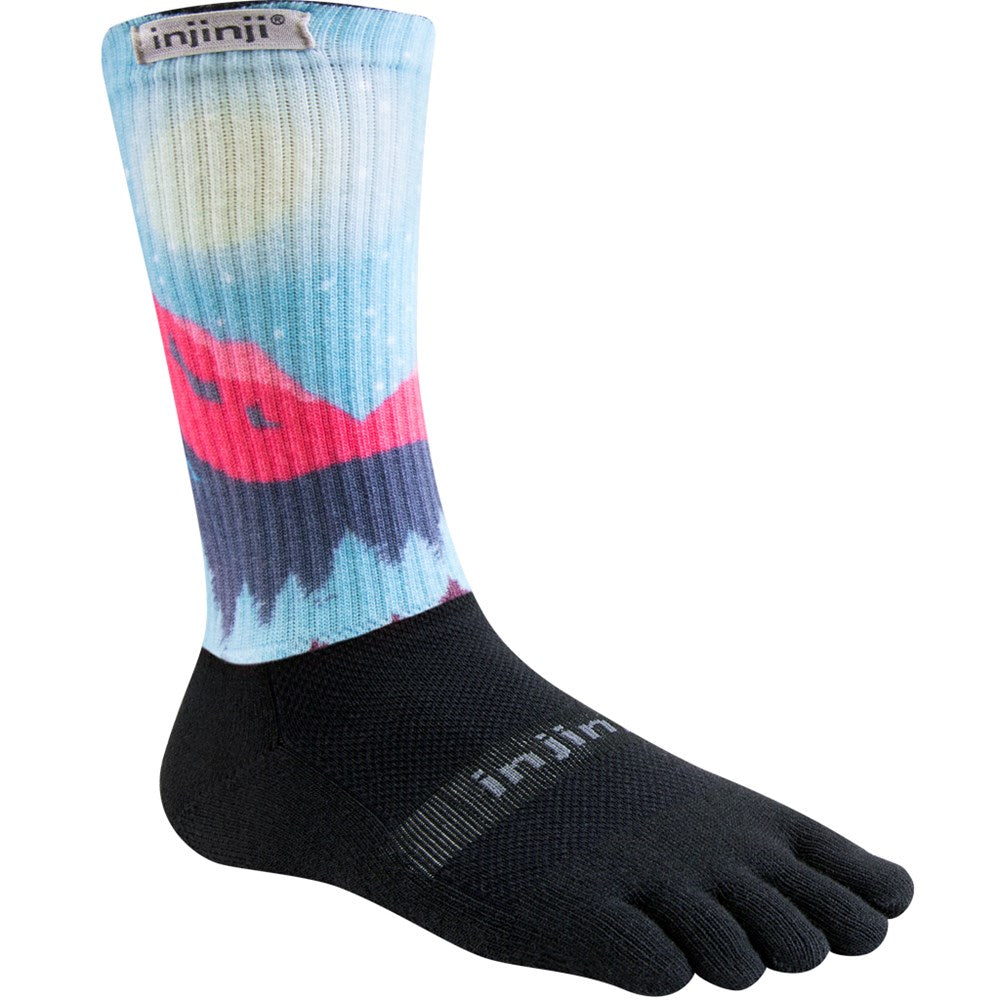 Injinji Spectrum TRAIL Midweight Crew Running Socks