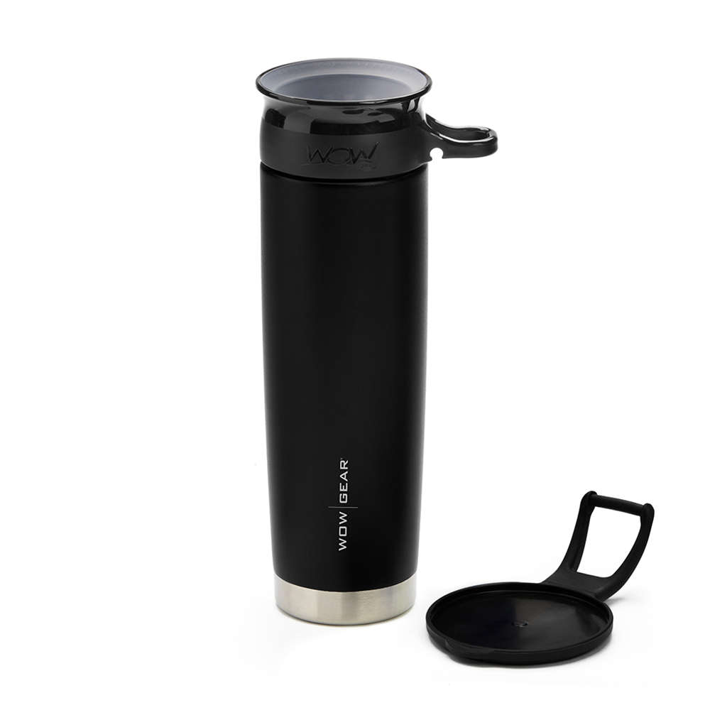 WOW Gear Stainless Steel Sports Bottle 650ml