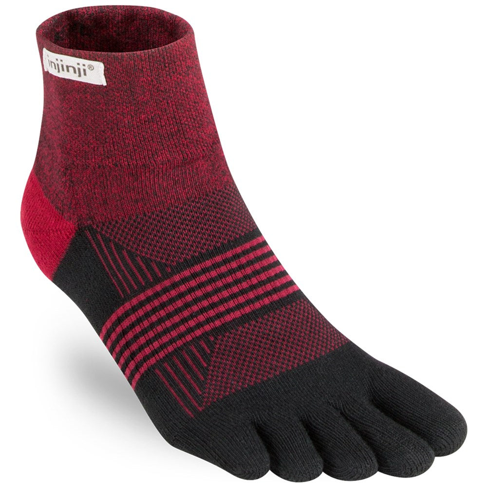 Injinji Spectrum TRAIL Midweight Mini-Crew Running Socks