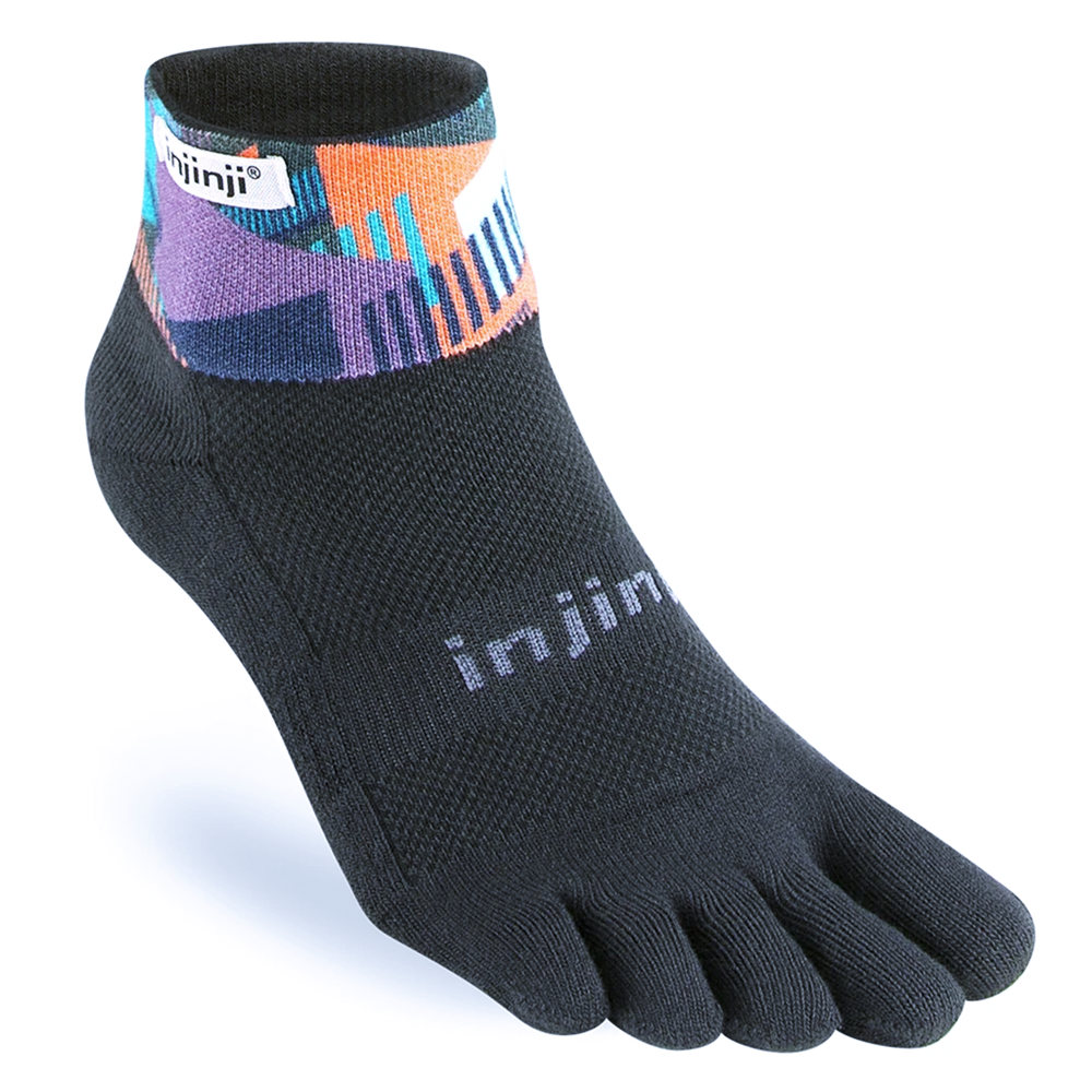 Injinji TRAIL Midweight Mini-Crew Running Socks