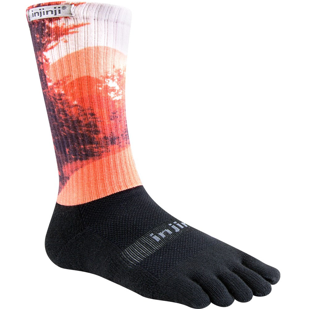 Injinji Spectrum TRAIL Midweight Crew Running Socks