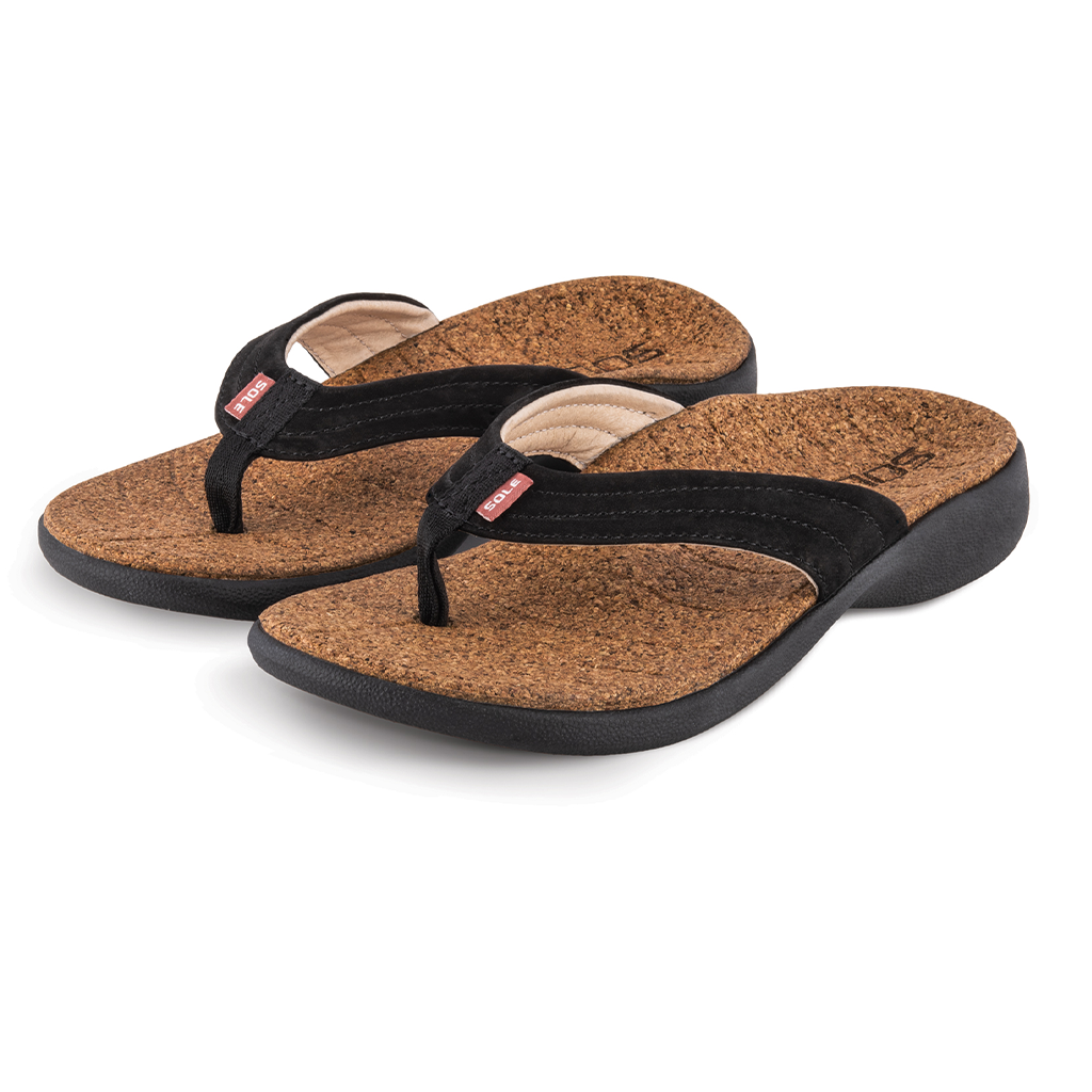 Sole cork flip flops womens hotsell
