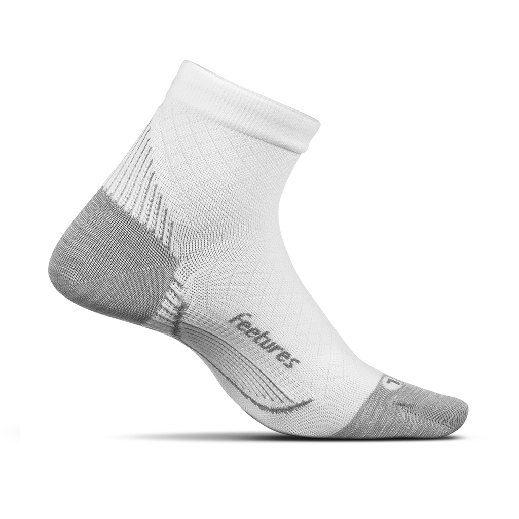 Feetures Plantar Fasciitis Compression Sock Ultra Light Quarter