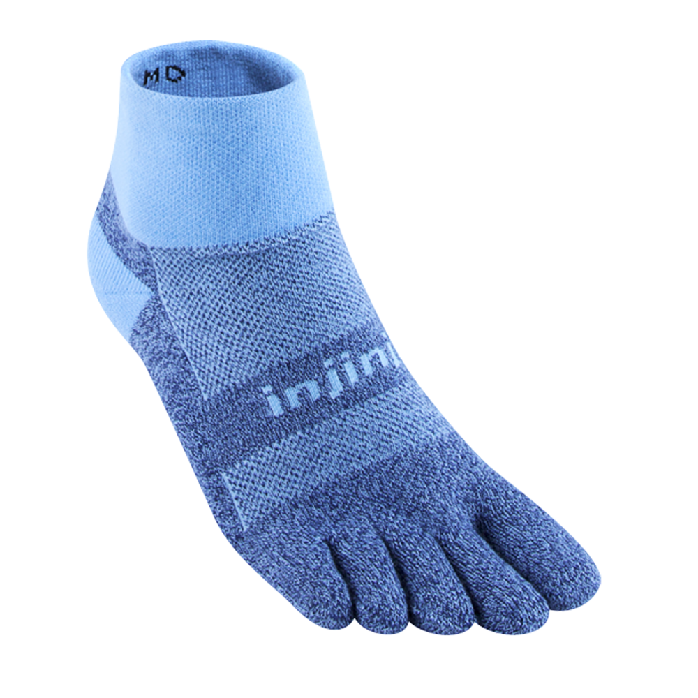 Injinji Spectrum TRAIL Midweight Mini-Crew Running Socks