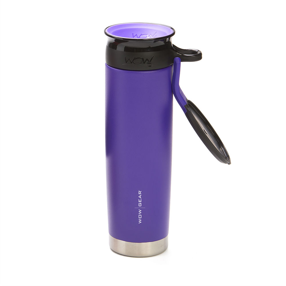 WOW Gear Stainless Steel Sports Bottle 650ml