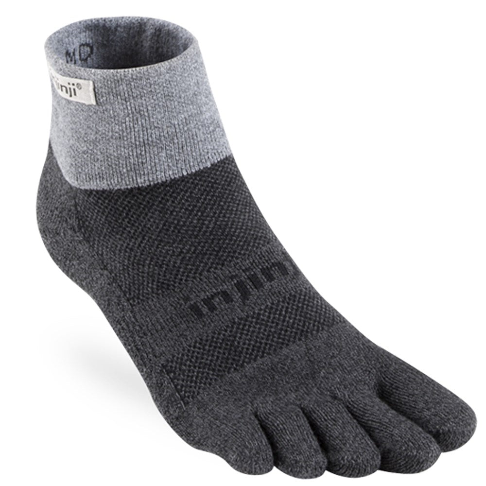 Injinji Spectrum TRAIL Midweight Mini-Crew Running Socks