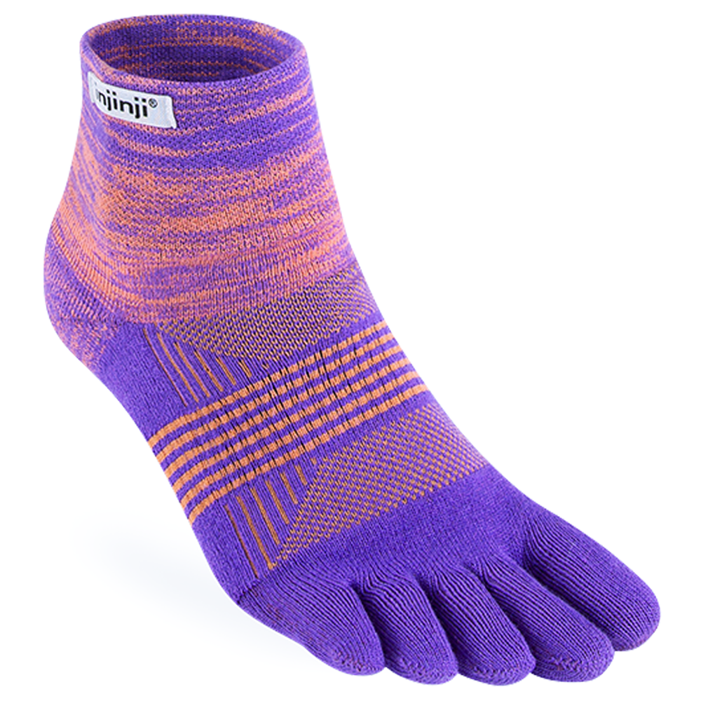 Injinji TRAIL Women&#39;s Specific Midweight Mini-Crew Running Socks