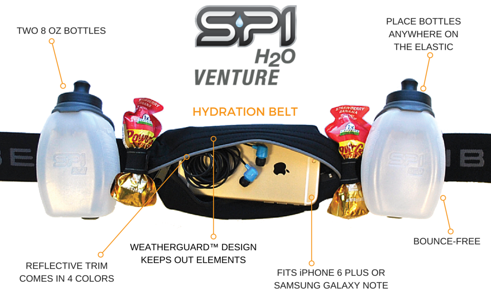 SPIbelt H20 Venture Series Hydration Belt